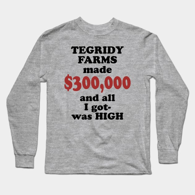 Tegridy Farms made 300 Long Sleeve T-Shirt by Theo_P